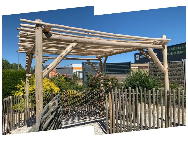 mobilier exterieur en bois aizenay