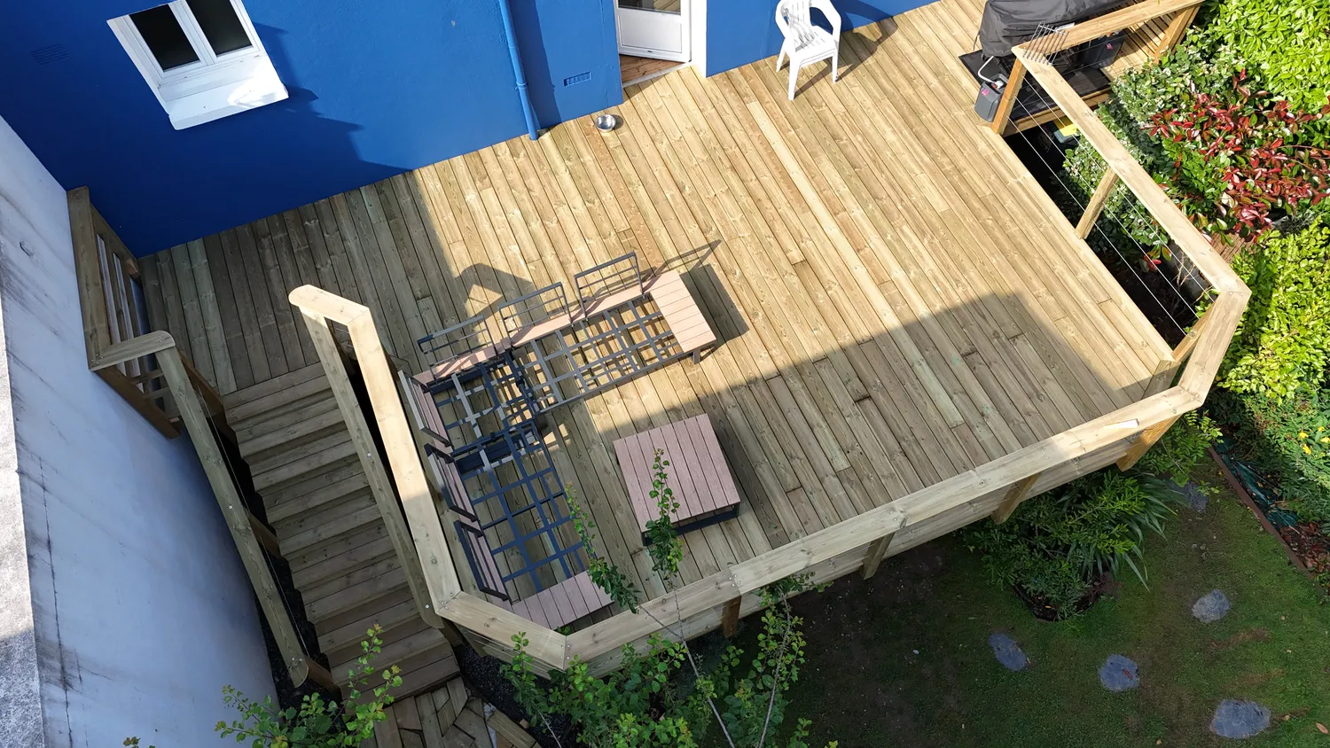 mobilier exterieur en bois challans